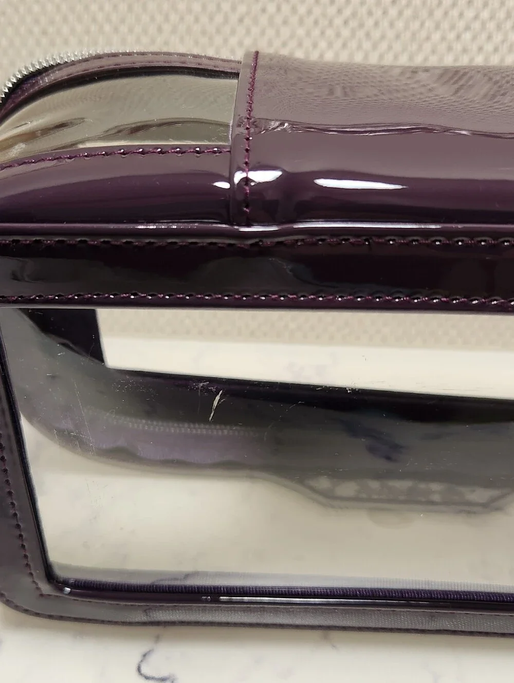 Anisa Beauty The Beauty Case Clear Makeup Toiletries Bag